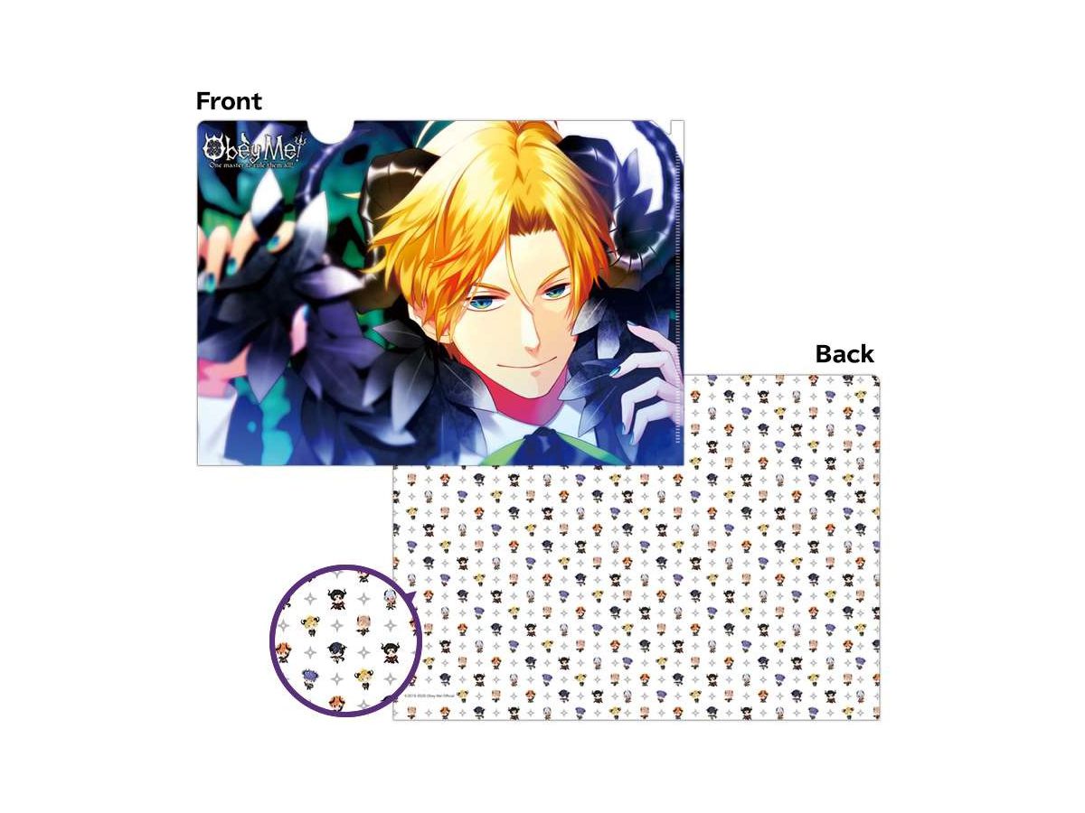 Obey Me クリアファイルセット サタン By ディライトワークス ホビーリンク ジャパン