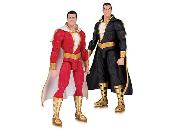 DC エッセンシャル シャザム&ブラックアダム アクションフィギュア