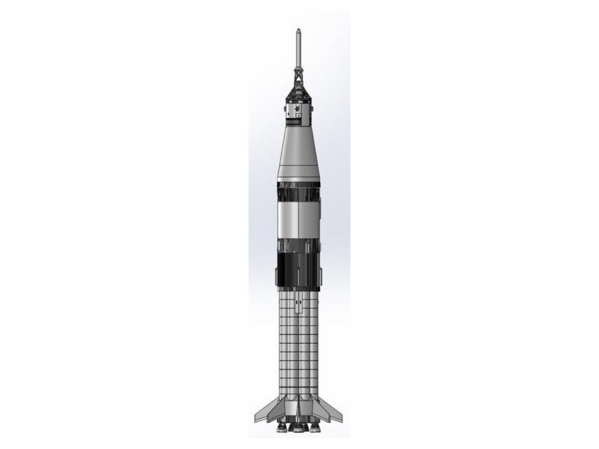 Apollo Program Saturn 1B Rocket | HLJ.com