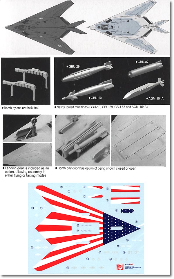 ドラゴン社 F117A NIGHT HAWK PILOT ドラゴン社 1/144 アメリカ空軍