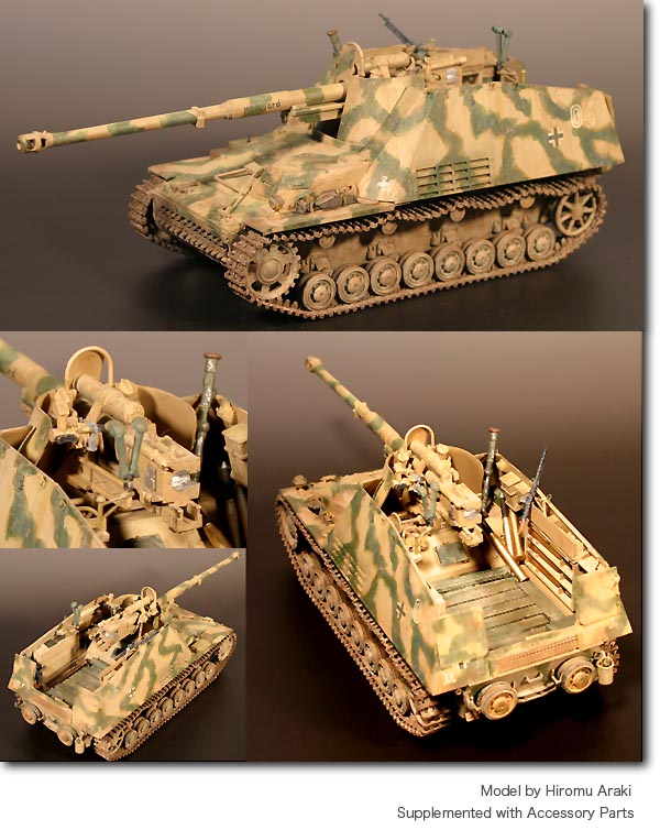 1/35ドイツナースホルン極初期型完成品 1/35ドイツナースホルン極初期型完成品 ボーダーモデル 1/35 ドイツ軍