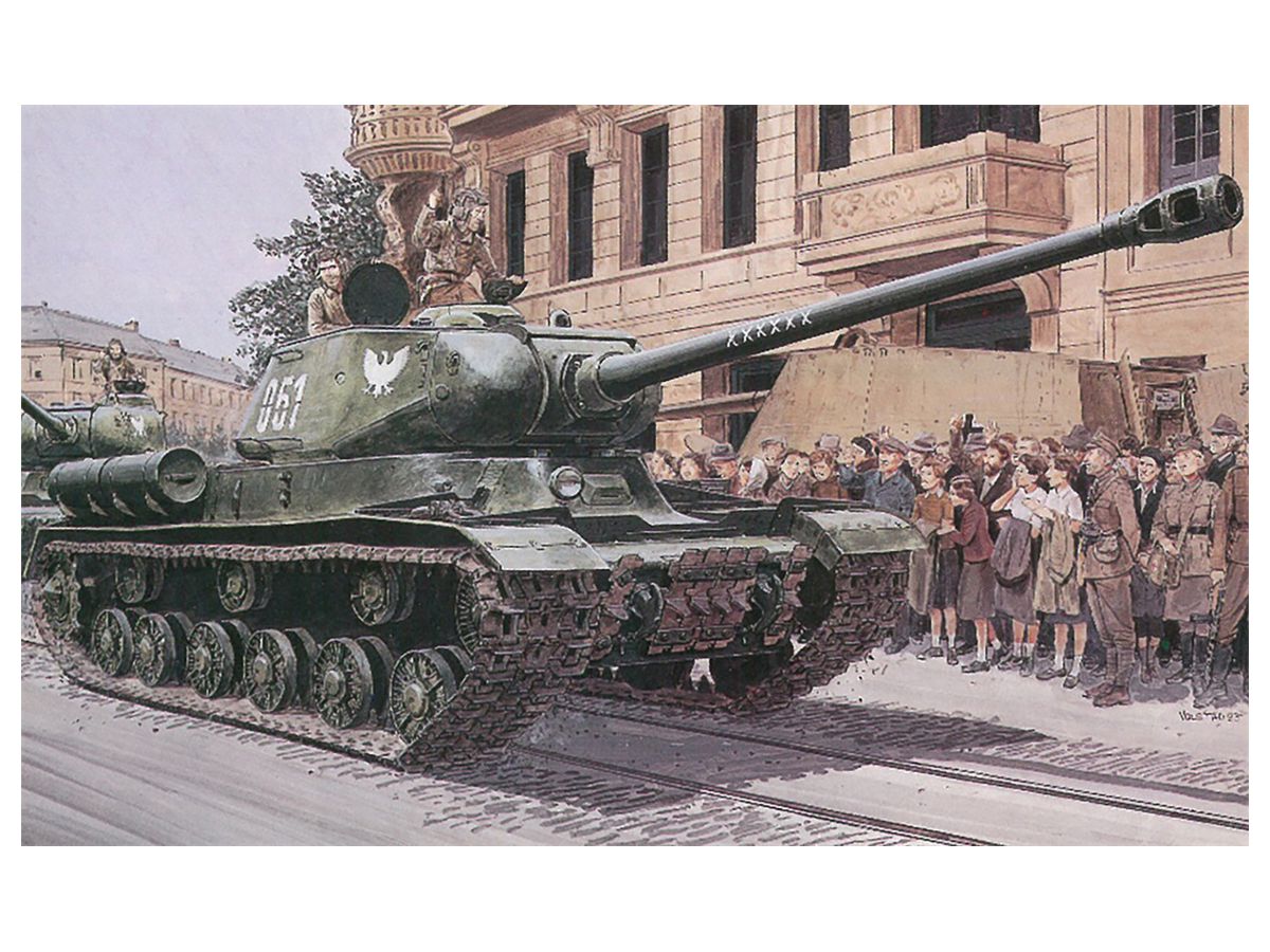 1/35 WW.II ソビエト軍 JS-2 スターリンII 重戦車3in1 ソビエト歩兵付き | HLJ.co.jp