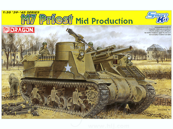 1/35 アメリカ M7自走砲(プリースト) 中期生産型（スマート