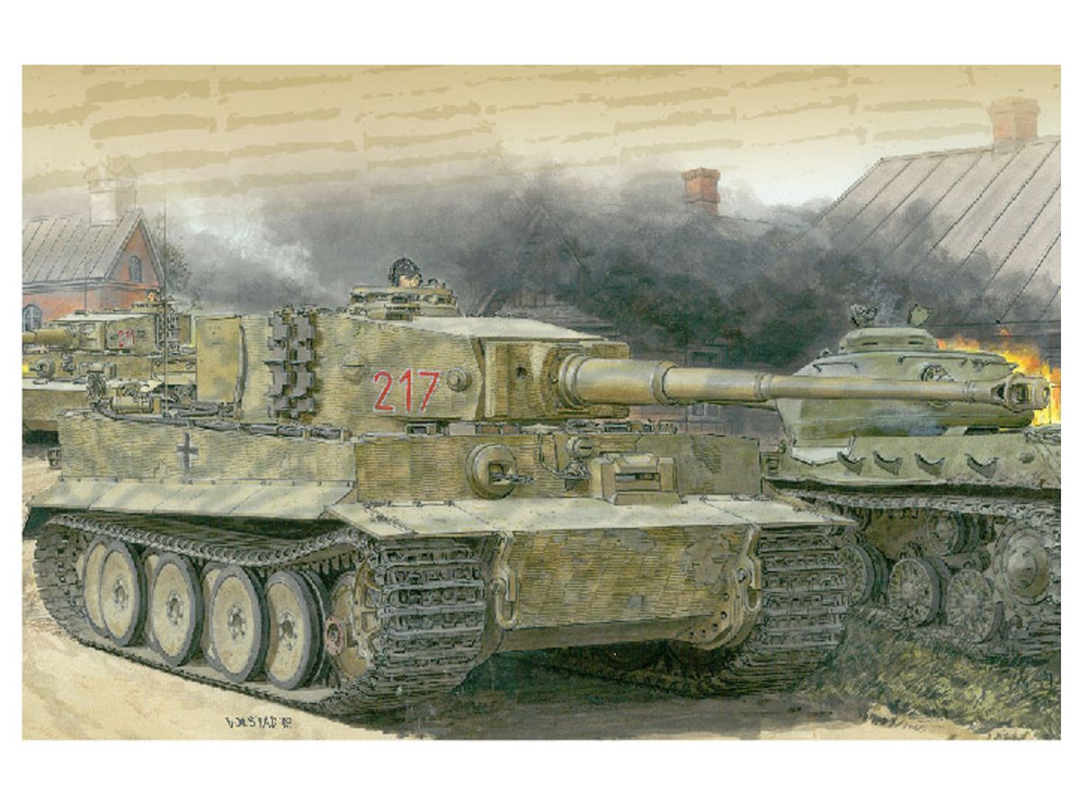 PTM] 1/35 WW.II ドイツ軍 ティーガーI 中期生産型 w/ツィメリット
