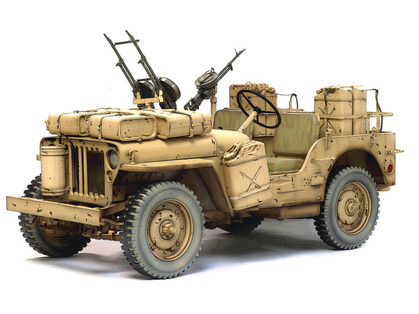 1/6 WW.II イギリス陸軍 SAS 4x4 小型軍用車 