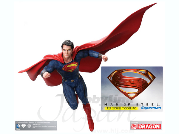 1/9 スーパーマン マン・オブ・スティール (未塗装キット) | HLJ.co.jp