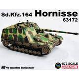 1/72 WW.II ドイツ軍 Sd.Kfz.164ホルニッセ 三色迷彩 完成品