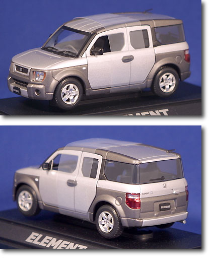 1/43 ホンダ エレメント シルバー | HLJ.co.jp