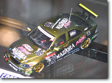 エブロ マジョーラ アルテッツァ スーパー耐久 2003 1/43 エブロ アルテッツァ トヨタ マジョーラカラー 2003 N-1 #36