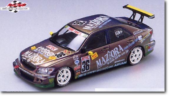 エブロ マジョーラ アルテッツァ スーパー耐久 2003 1/43 エブロ アルテッツァ トヨタ マジョーラカラー 2003 N-1 #36