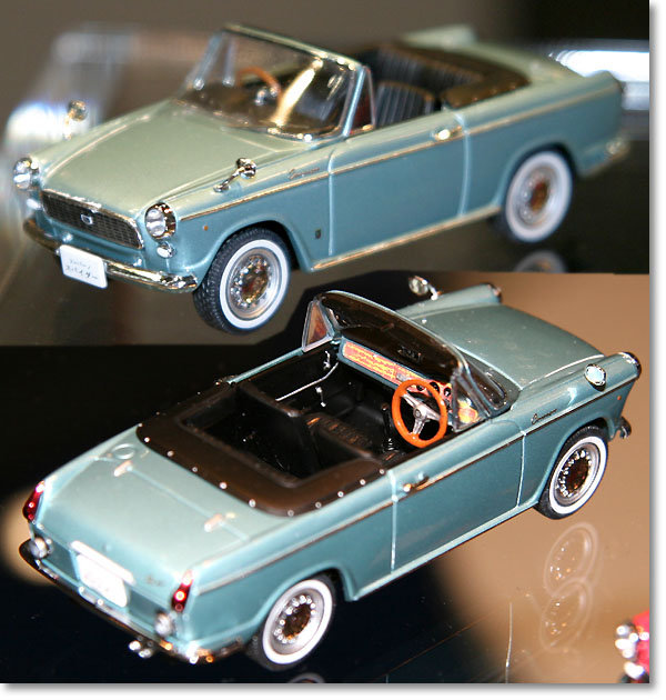 1/43 ダイハツ コンパーノ スパイダー 1965 M. ライトブルー | HLJ.co.jp