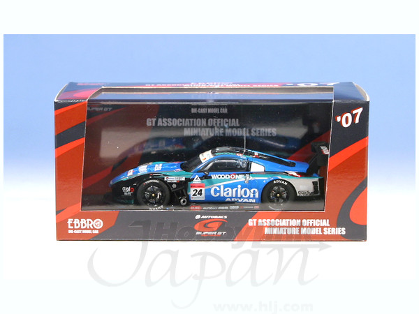 1/43 ウッドワン クラリオン Z 後期 S-GT500 2007 | HLJ.co.jp