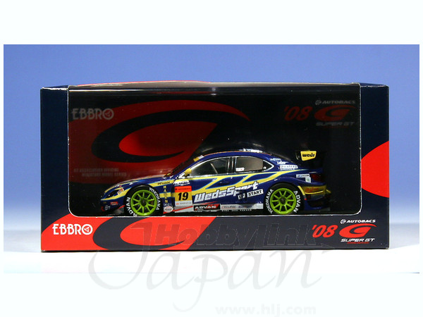 1/43 ウェッズスポーツ IS350 S-GT300 2008 #19 | HLJ.co.jp