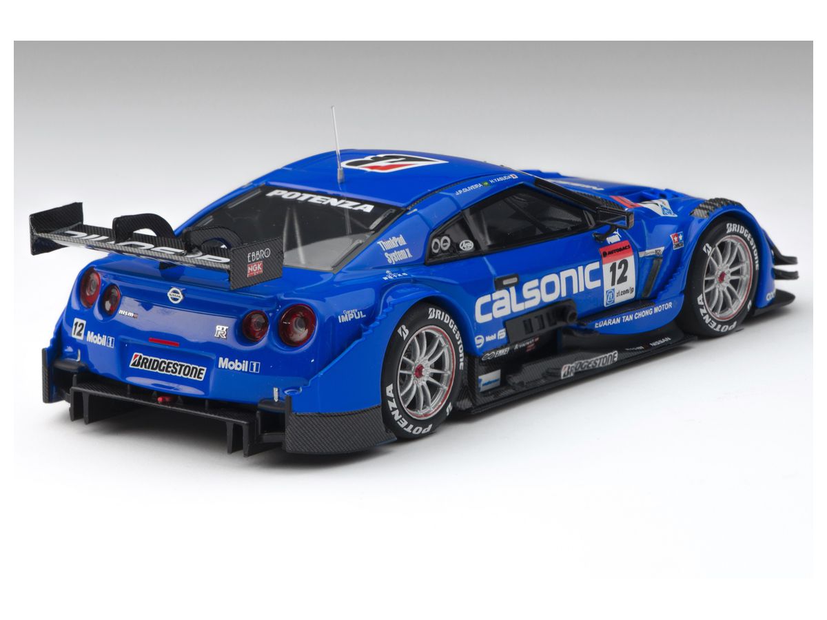 エブロ 1/43 カルソニック インパル GT-R 岡山 2015#12 完成品 1/43 カルソニック インパル GT-R スーパーGT500 2015 Rd.1 岡山 #12