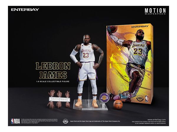 レブロン・ジェームズ　1/9 フィギュア　NBA Amazon | NBAコレクション レブロン・ジェームズ 1/9 モーション