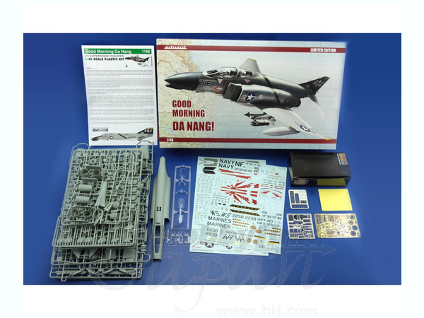 プラモデル　1/48 F-4Cファントム ”Good Morning Da Nang” リミテッドエディション [EDU1186] 再生産】1/48 F-4Cファントム Good Morning Da Nang リミテッド