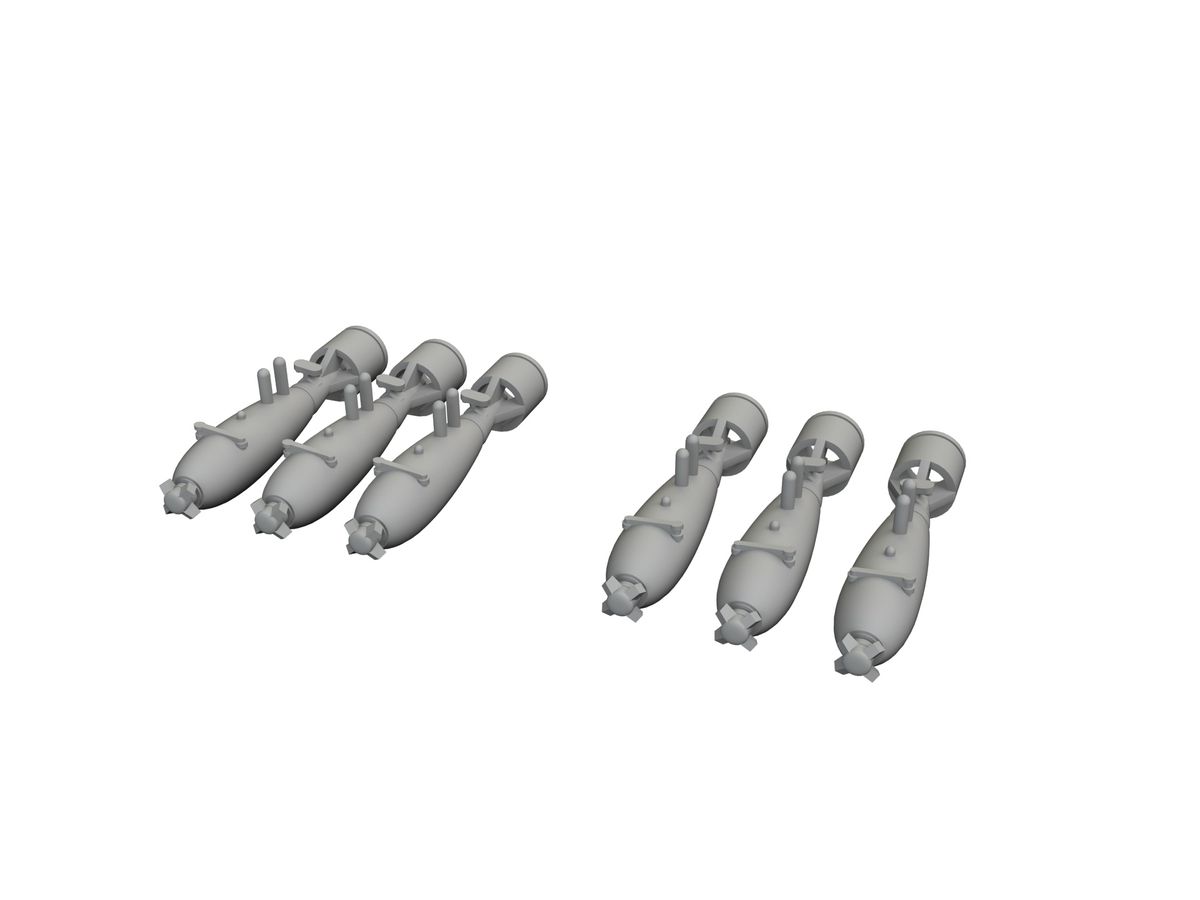 1/48 P-40 40ポンド破砕爆弾 (6個入) (エデュアルド用) | HLJ.co.jp