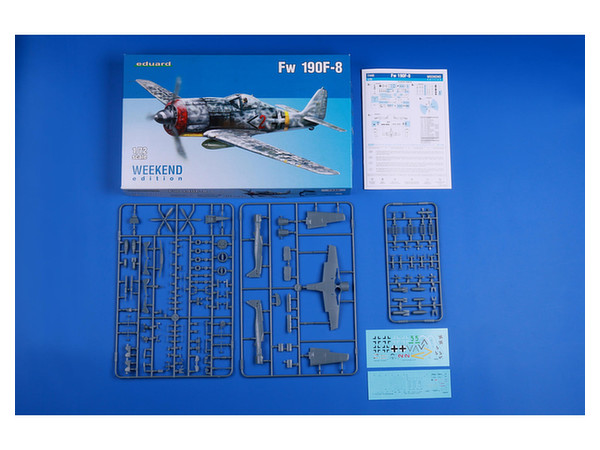 エデュアルド 1/72 ウィークエンドエディション Fw190F-8