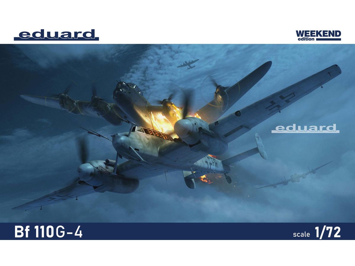エデュアルド　Bf 110G-4 1/48 ウィークエンドエディション Bf 110G-4 1/48 - Eduard Store