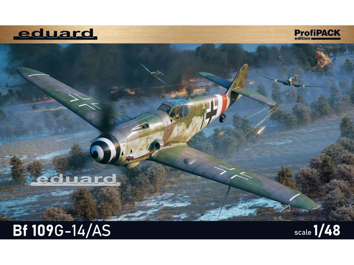1/48 Bf109G-14/AS プロフィパック | HLJ.co.jp