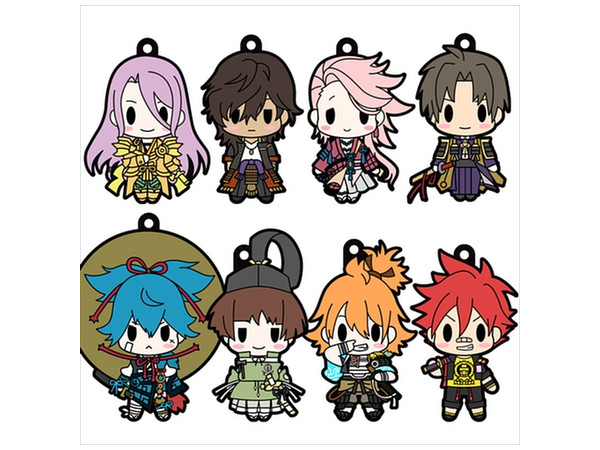 D4 刀剣乱舞 -ONLINE- ラバーストラップコレクション Vol.5 1Box 8pcs