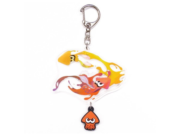 スプラトゥーン イカす ラバーつき アクリルキーホルダーイカ | HLJ.co.jp