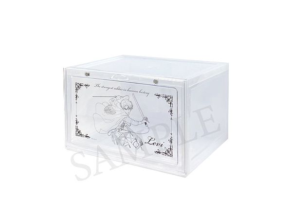 リヴァイ 進撃の巨人 スタッキングボックス 透明ボックス BOX ボックス