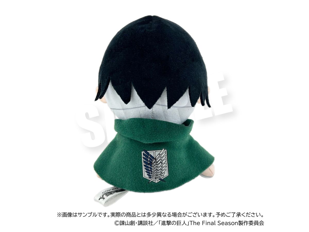 進撃の巨人 キノコス ぬいぐるみ マスコット リヴァイ Anique Shop JAPAN