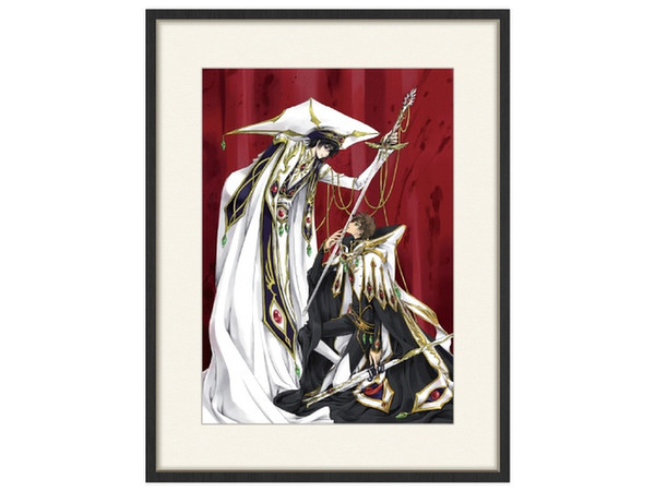コードギアス 反逆のルルーシュ Clamp イラスト 複製原画 ルルーシュ スザク コードギアス 反逆のルルーシュ Clamp イラスト 複製原画 ルルーシュ スザク