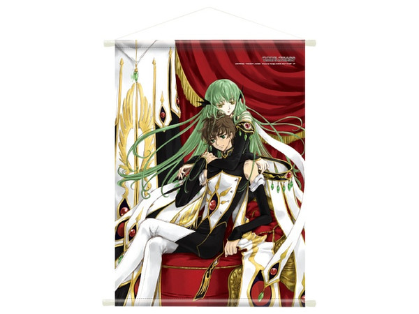 コードギアス 反逆のルルーシュ Clamp イラスト A1タペストリー スザク C C コードギアス 反逆のルルーシュ Clamp イラスト A1タペストリー スザク C C