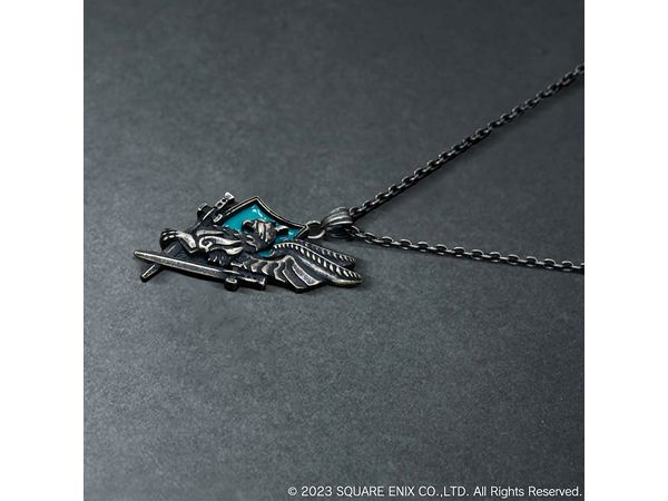 ファイナルファンタジー XVIペンダント FINAL FANTASY XVI Wings of Promise Silver Pendant | HLJ.co.jp