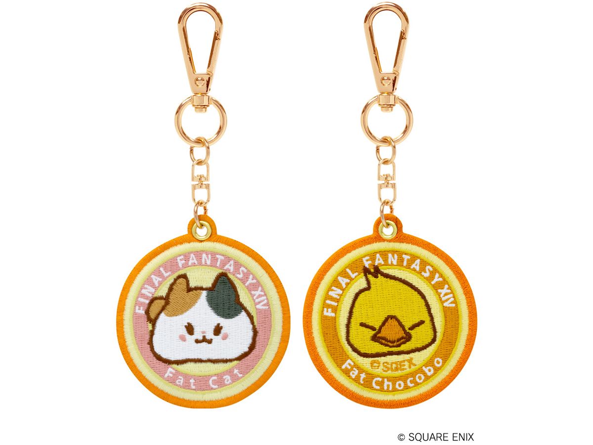 ファイナルファンタジーXIV ワッペンキーホルダー ファットキャット 