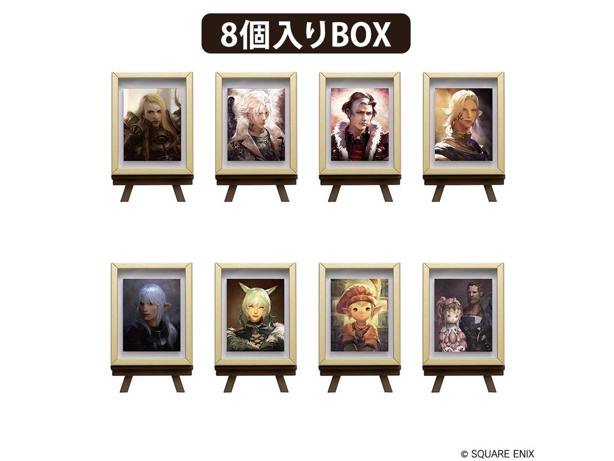 ファイナルファンタジーXIV フレームマグネット [肖像画] vol.2
