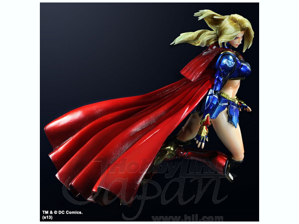 DC Comics VARIANT プレイアーツ改　スーパーガール Amazon.co.jp: DC Comics VARIANT PLAY ARTS改 スーパーガール