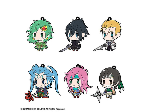 FINAL FANTASY トレーディングラバーストラップ Vol.8 1Box 6pcs
