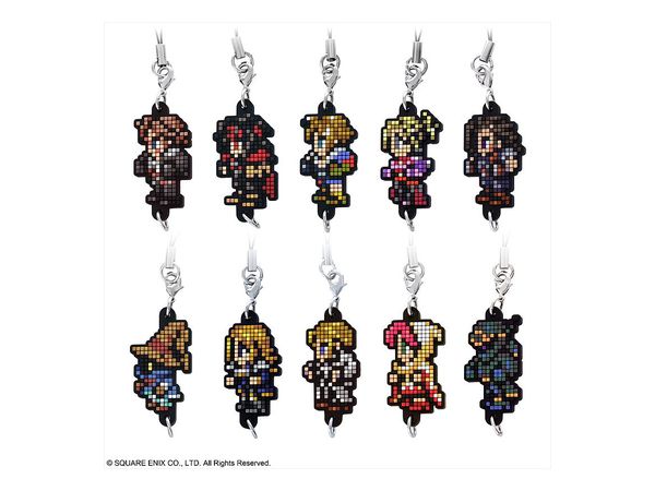 ファイナルファンタジー ドットラバーストラップ vol.3 1Box 10pcs