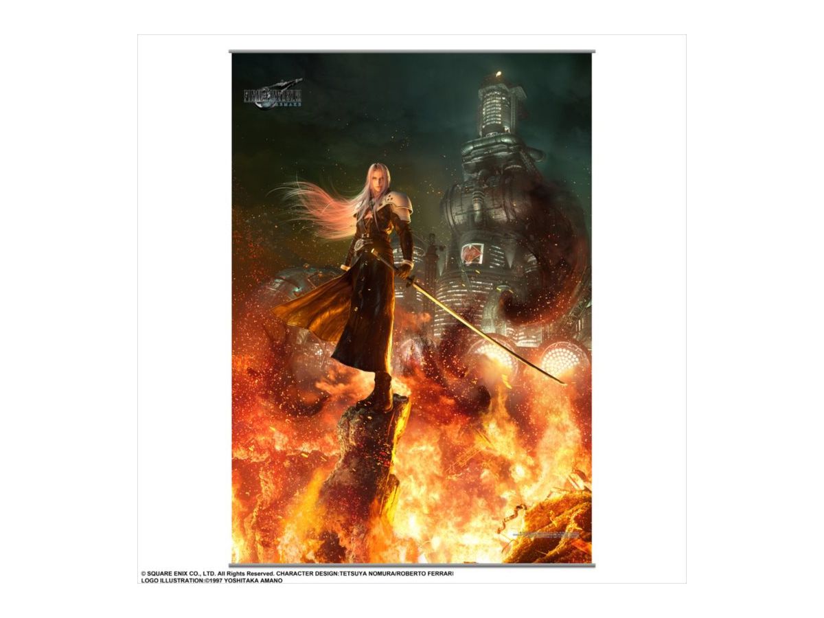 ファイナルファンタジーVII ユフィキサラギ ウォールスクロール