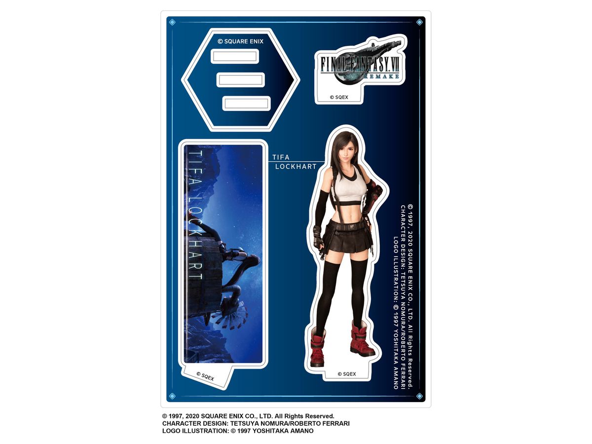 FF7 ミニアクリルスタンド セブンネット 限定 ファイナルファンタジー