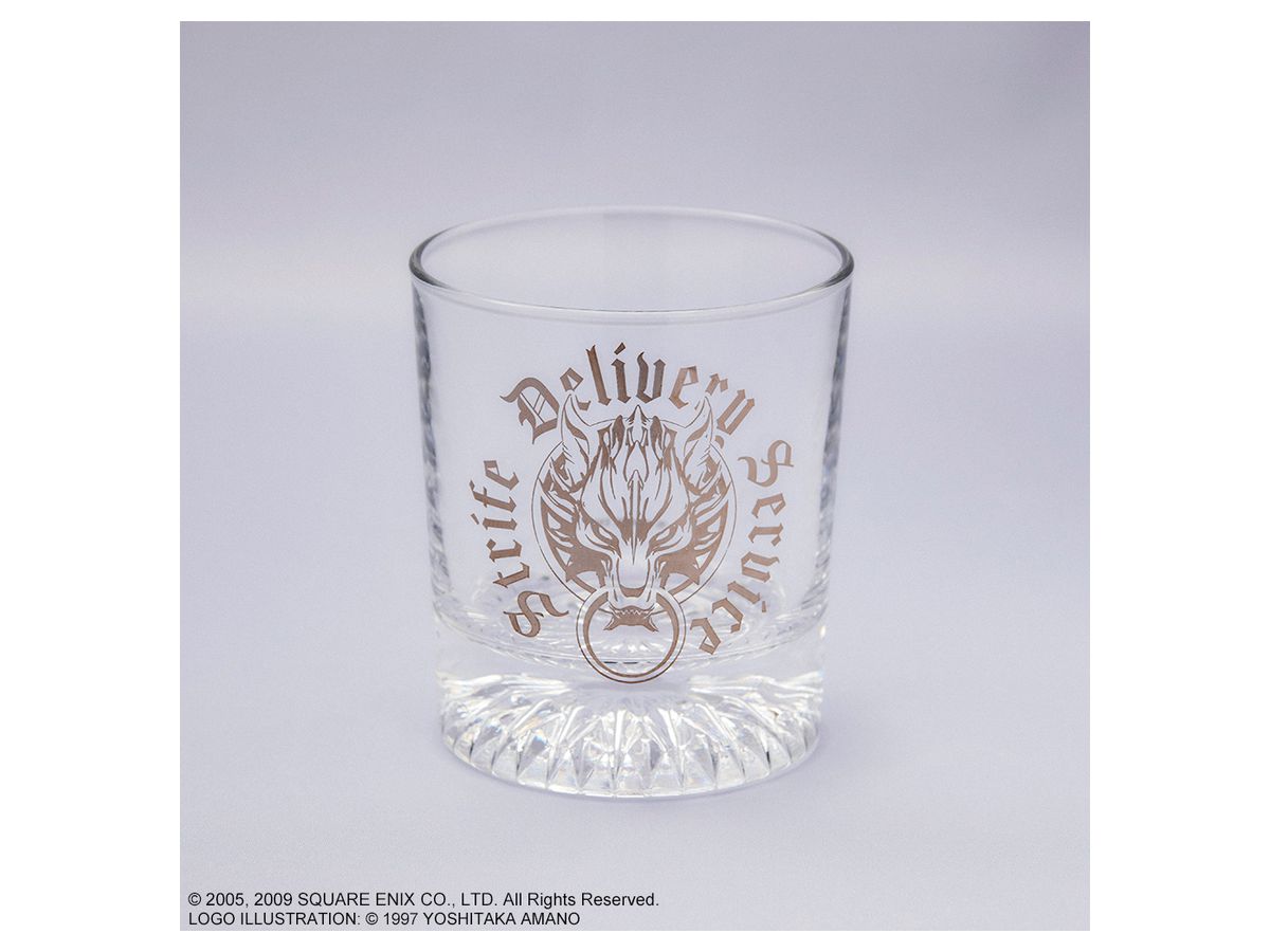 ファイナルファンタジーvii アドベントチルドレン グラス コースターセット ファイナルファンタジーvii アドベントチルドレン グラス コースターセット