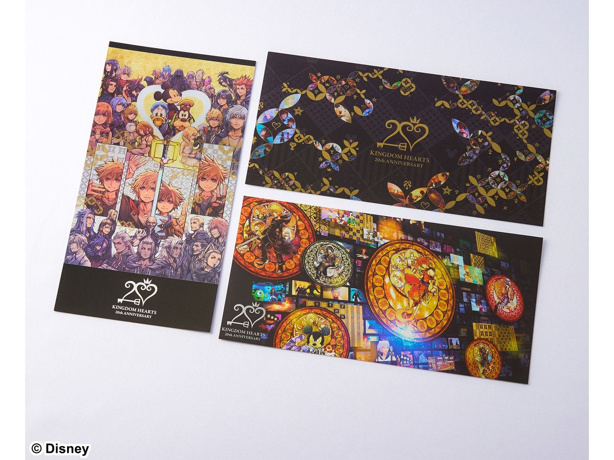 キングダムハーツ / 20th Anniversary ラージポストカードセット | HLJ