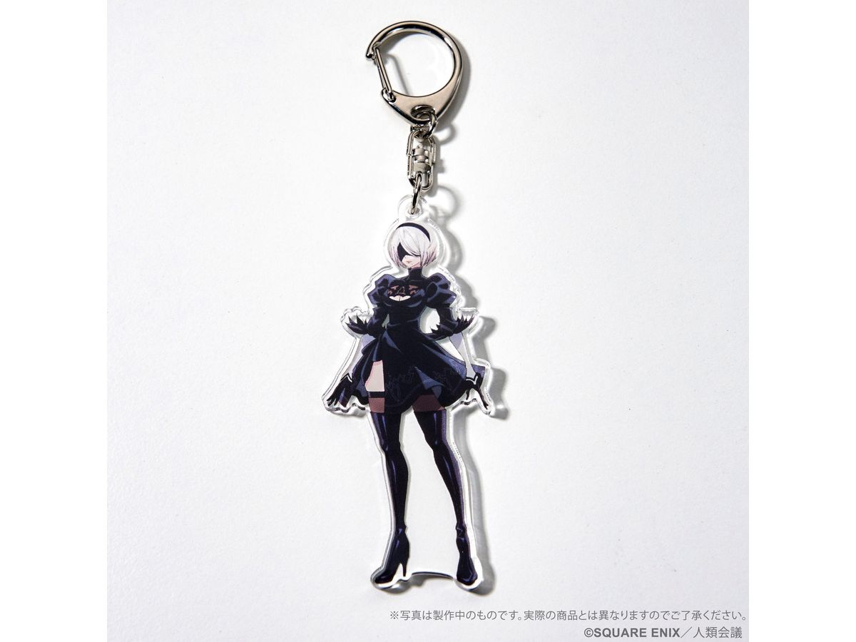 NieR:Automata Ver1.1a アクリルキーホルダー 2B (ヨルハ 二号 B型