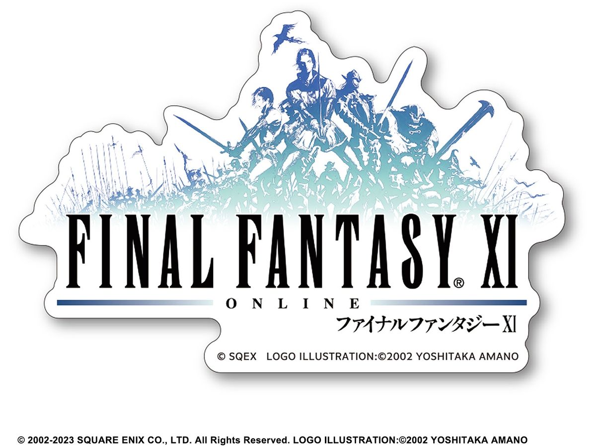 ファイナルファンタジー　ロゴステッカー ☆特価品 ファイナルファンタジー ロゴステッカー (キャラクター