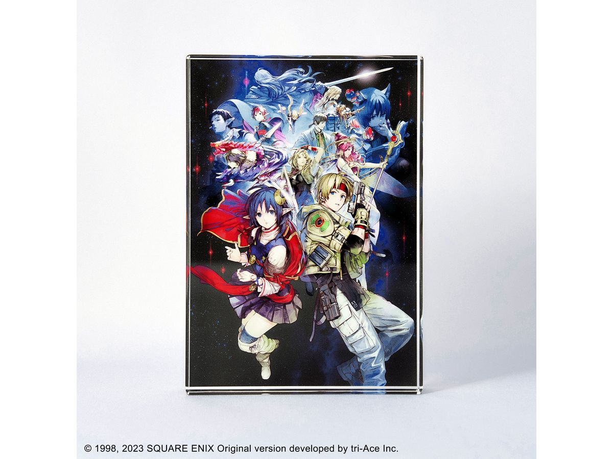 スターオーシャン セカンドストーリーR アクリルブロック　starocean スターオーシャン セカンドストーリー R アクリルブロックキーアート