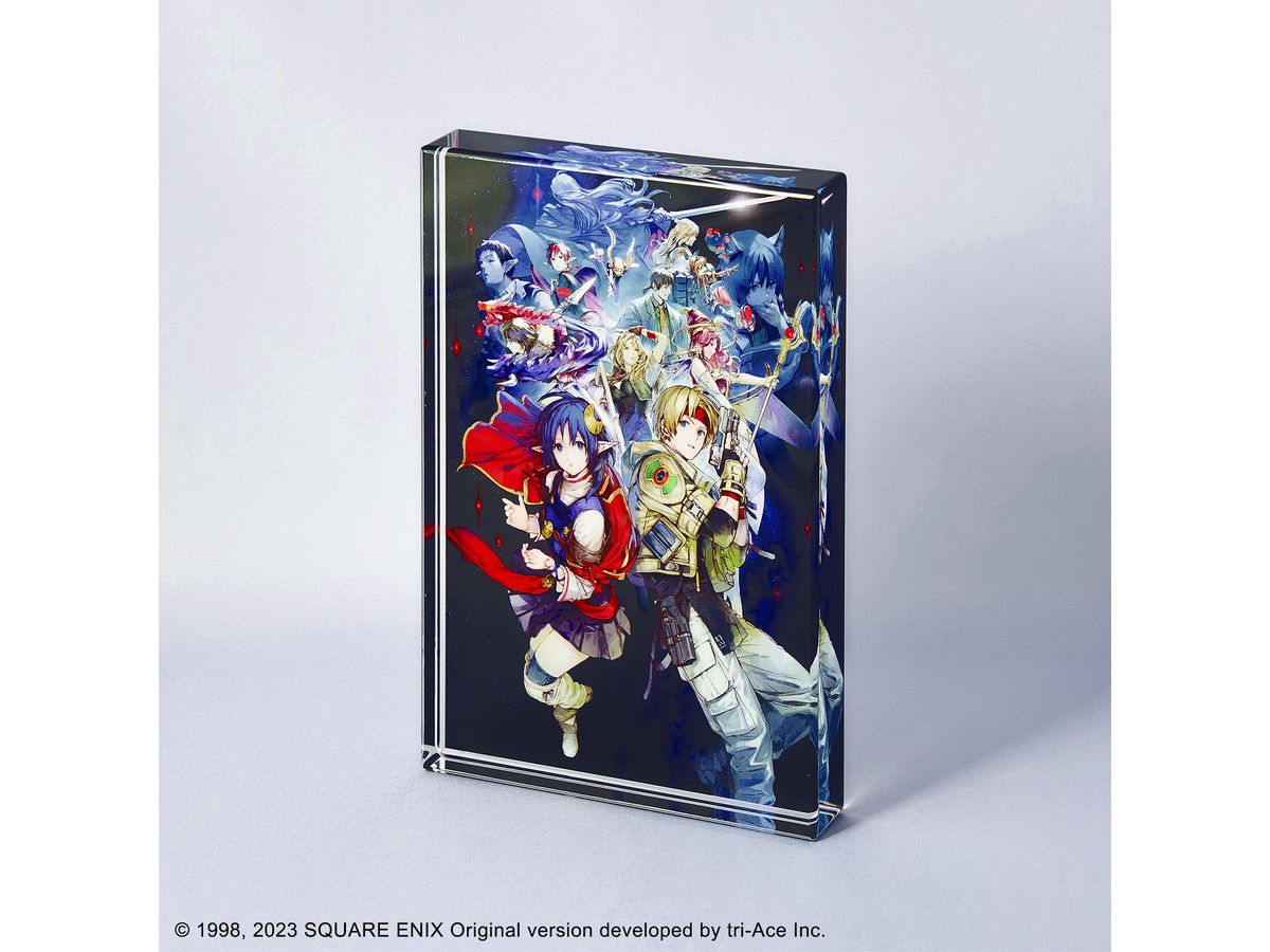 スターオーシャン セカンドストーリーR アクリルブロック　starocean スターオーシャン セカンドストーリー R アクリルブロックキーアート