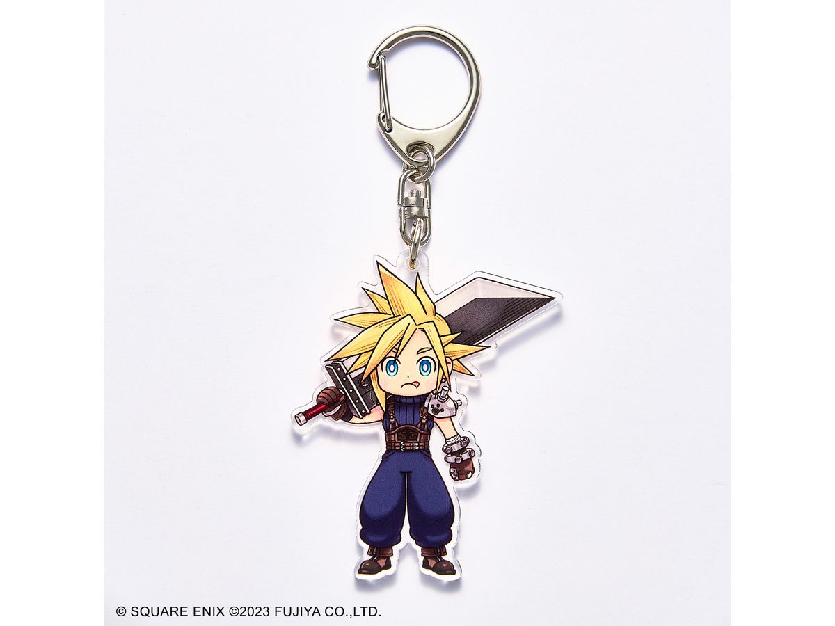 ファイナルファンタジーVII エバークライシス アクリルキーホルダー　FF7 FINAL FANTASY VII EVER CRISIS x Peko & Poko アクリルキーホルダー