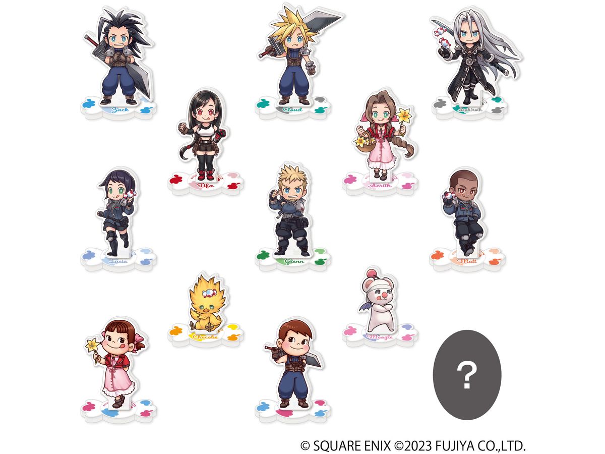 FINAL FANTASY VII EVER CRISIS x Peko & Poko ミニアクリルスタンド 