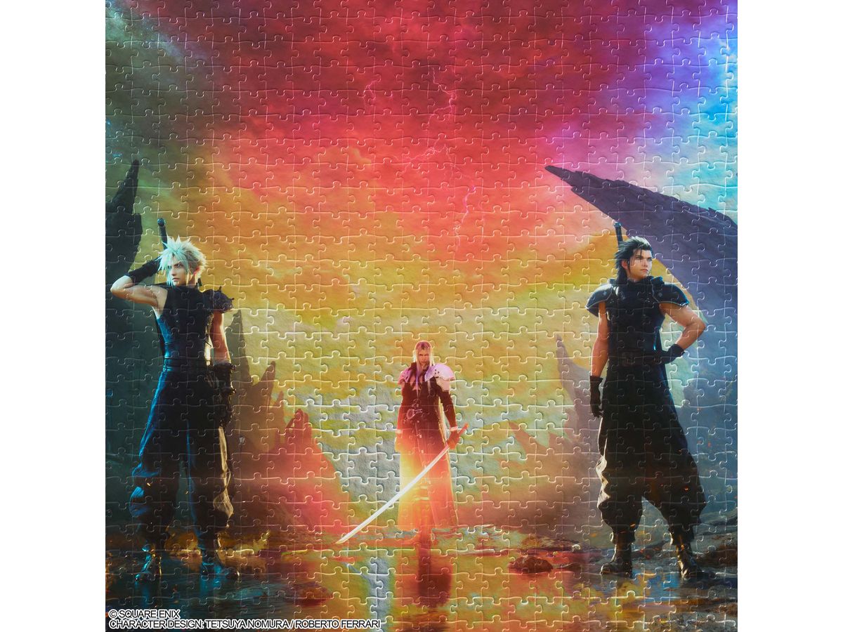 ２点セット　ファイナルファンタジー７ 1000ピース ジグソーパズル ファイナルファンタジーVII リバース 1000ピース ジグソーパズル