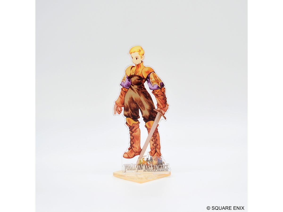 ファイナルファンタジータクティクス アクリルスタンド 剣士アルガス
