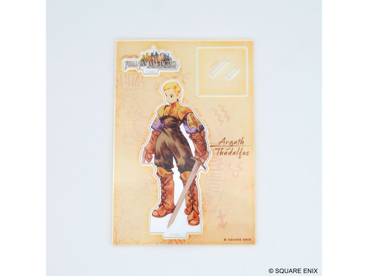 ファイナルファンタジータクティクス アクリルスタンド 剣士アルガス