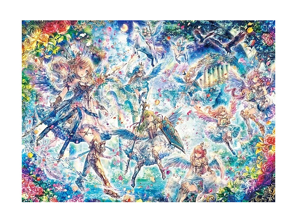 【ジグソーパズル】ワルキューレ 500ピース めざせパズルの達人: ワルキューレ物語 500ピース (38 x 53cm) | HLJ.co.jp